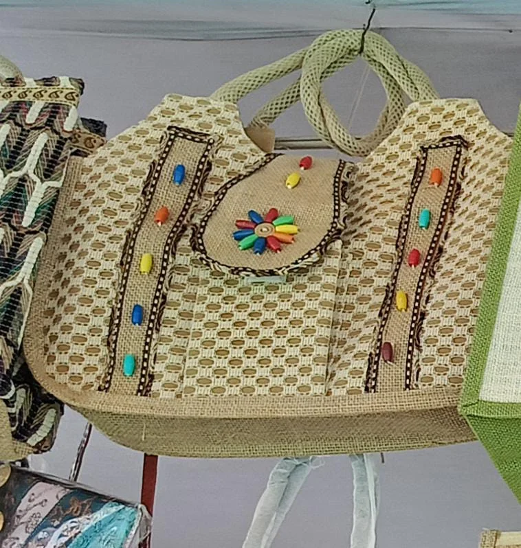 jute hand bag