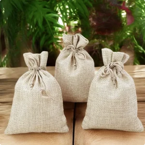 stylish jute bag for storage